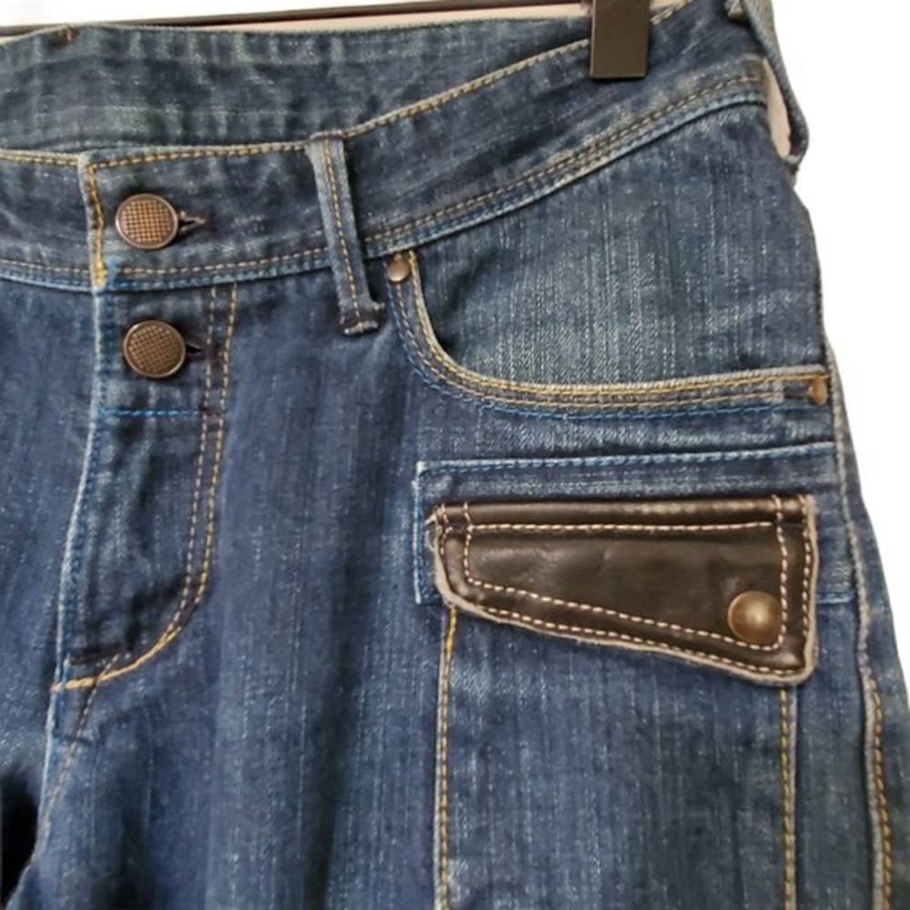 Hiromichi Nakano Men's Jeans Front button & zip. - Picture 8 of 15